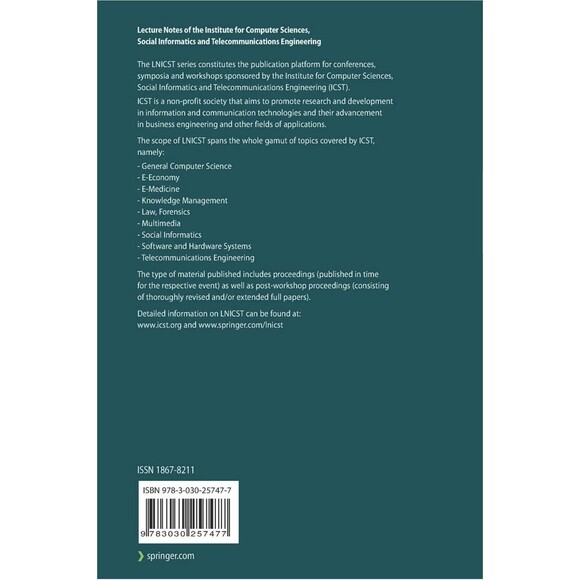 Cognitive Radio-Oriented Wireless Networks 14th EAI International Conference - Picture 10 of 10